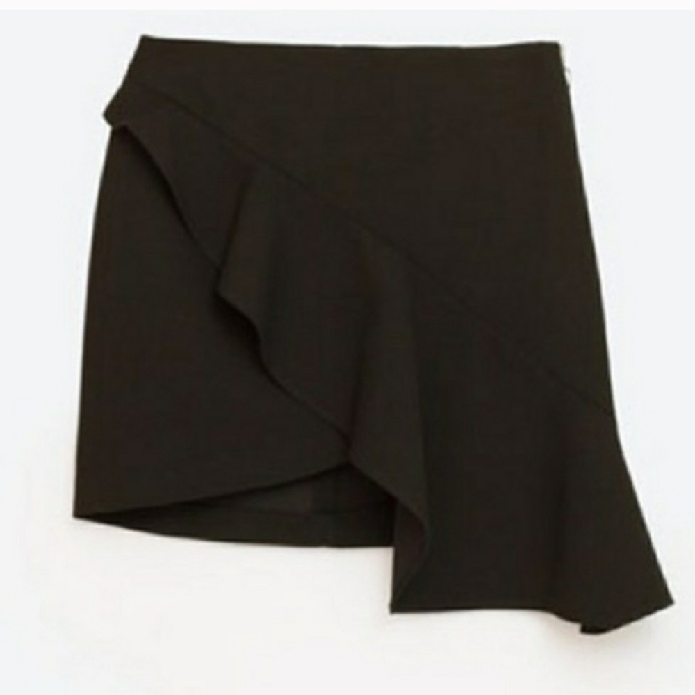 Zara Ruffle Mini Skirt - Picture 5 of 11
